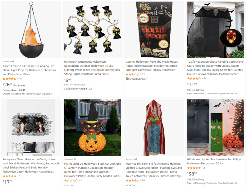scary animatronic halloween dropshipping product