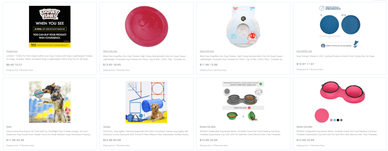 Fetch Disc dropshipping pet products