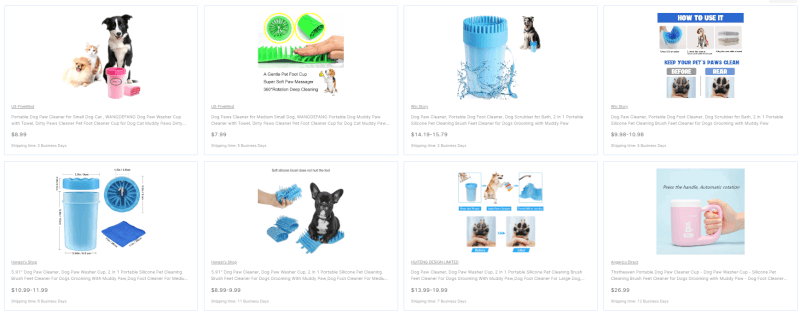 Paw cleaner dropshipping pet products