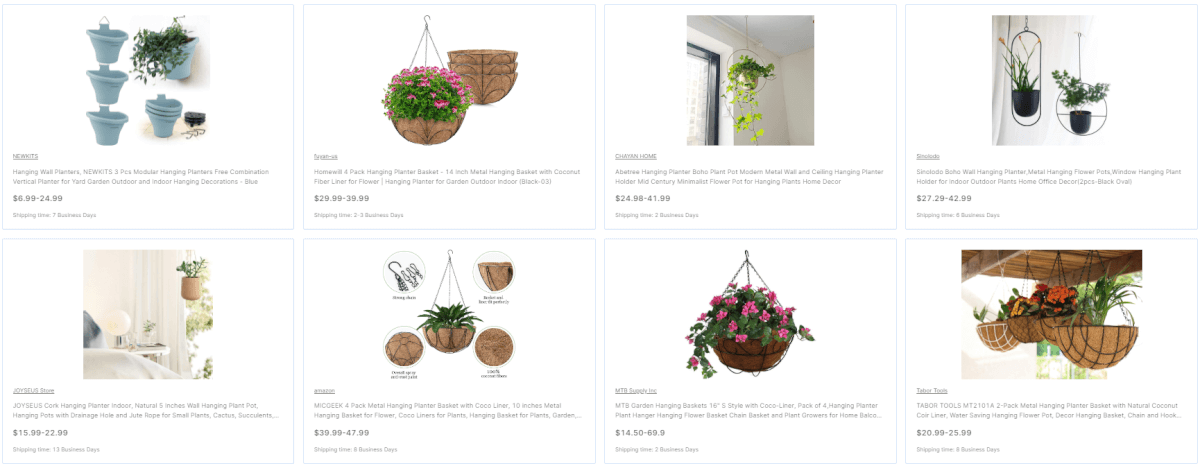 Hanging Pots garden dropshipping products