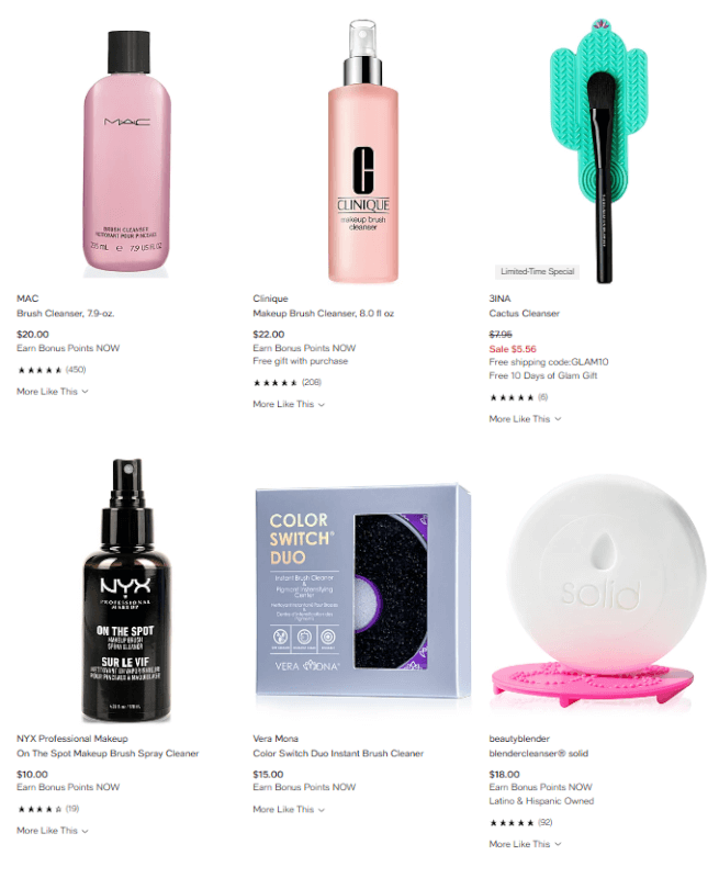 Makeup Brush Cleaner Macy's dropshipping beauty products