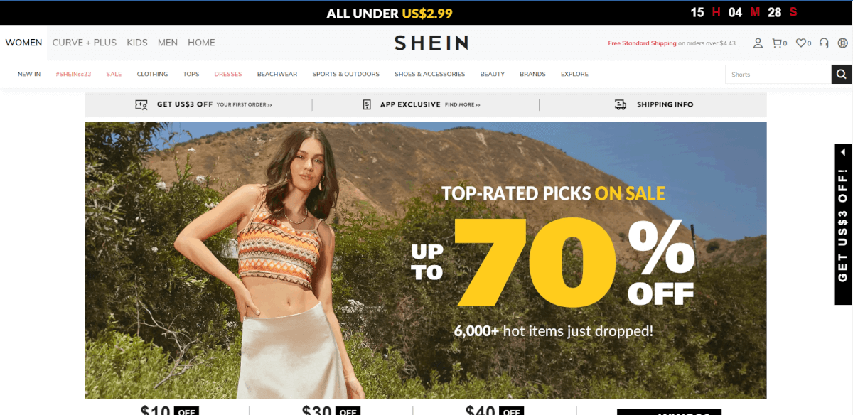 Shein beauty products dropshipping supplier