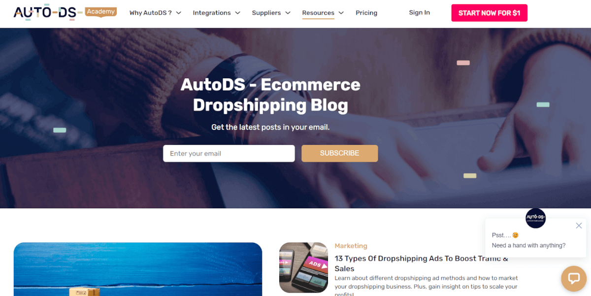 AutoDS dropshipping blogs
