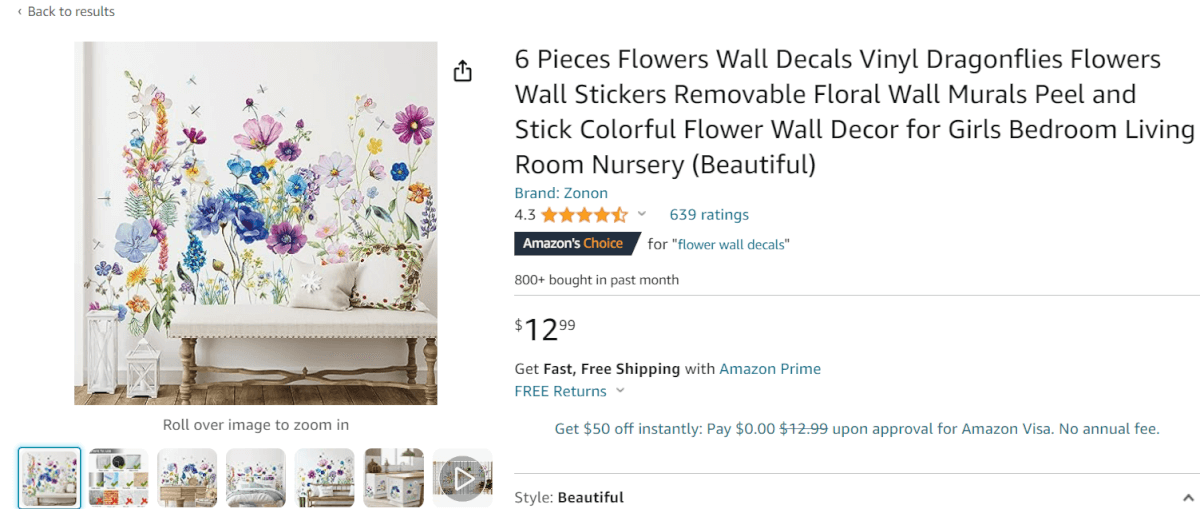 
wall decals home improvement amazon