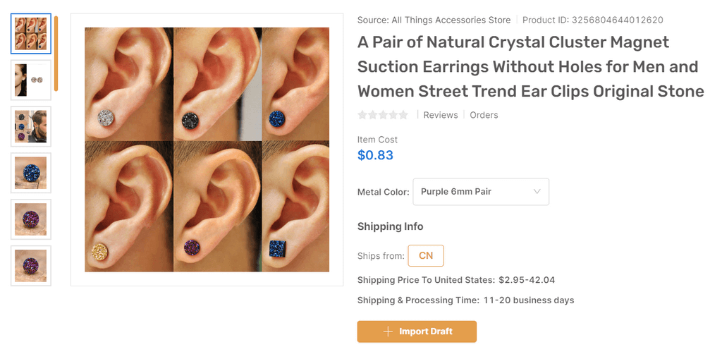 Magnetic Therapy Earrings