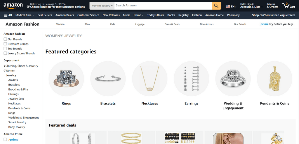 Amazon dropshipping jewelry