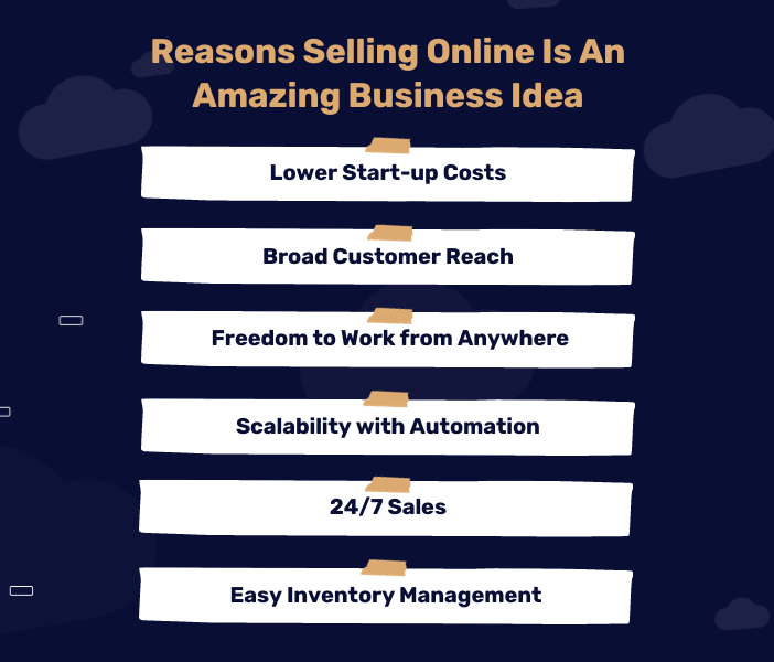 reasons selling online is an amazing idea