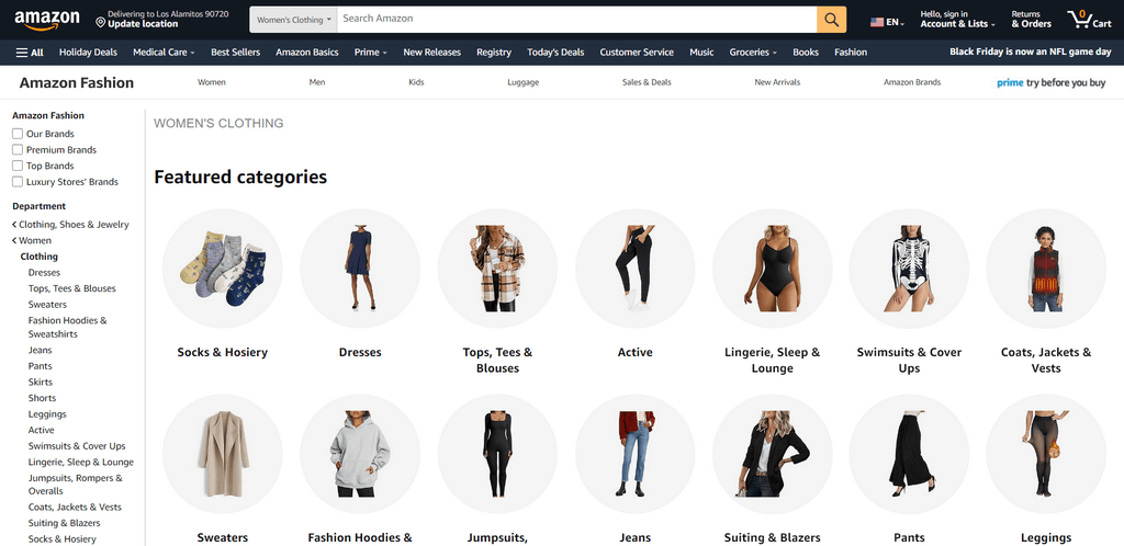 Amazon dropshipping womens clothing