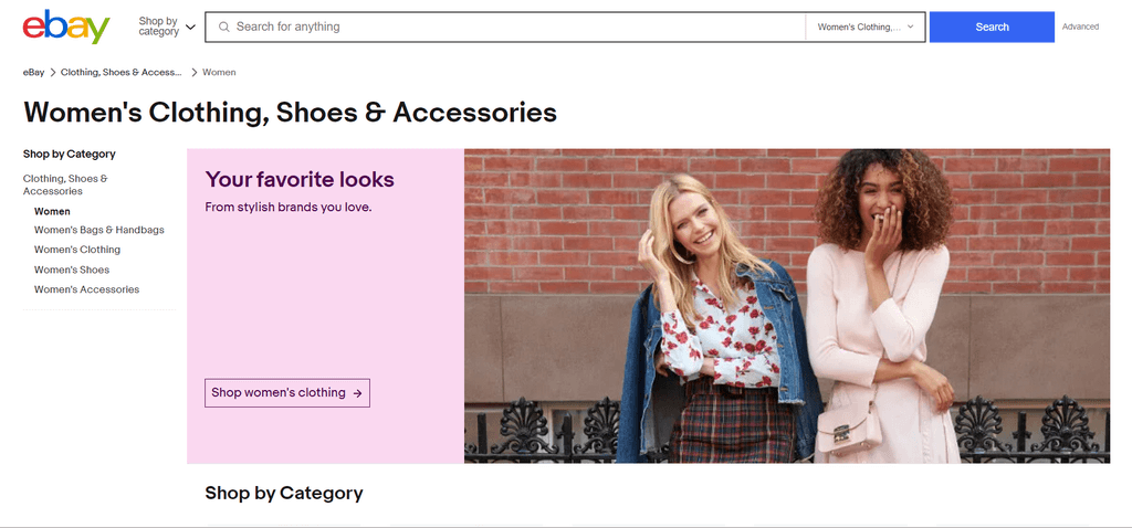 eBay dropshipping womens clothing