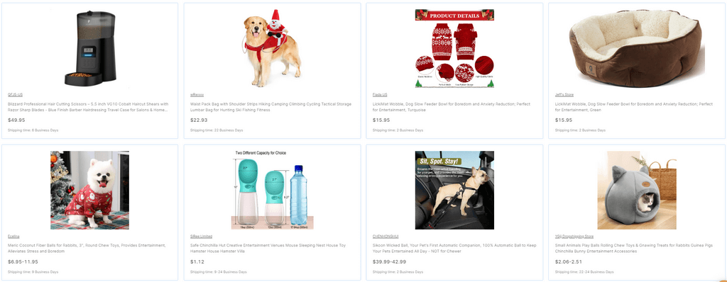 best pet supplies for dropshipping