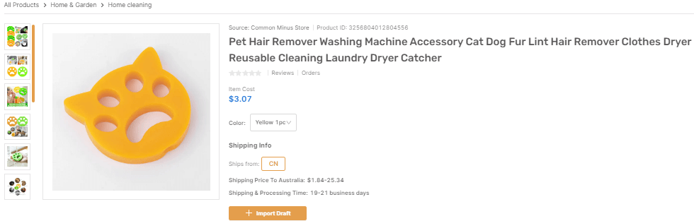 Pet Hair Remover shopify dropshipping products