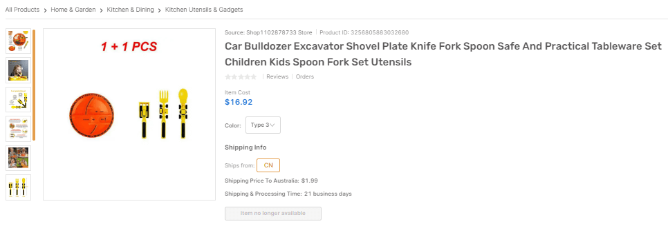 Kid’s Constructive Eating Plate top dropshipping products January 2024