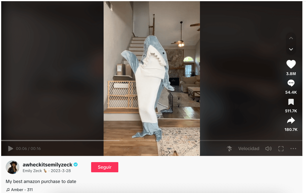 products to dropship shark pajamas tiktok ad