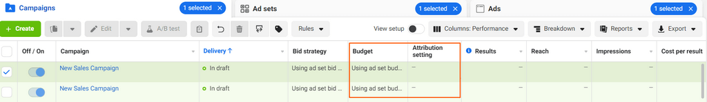 Facebook Ads Budget Allocation