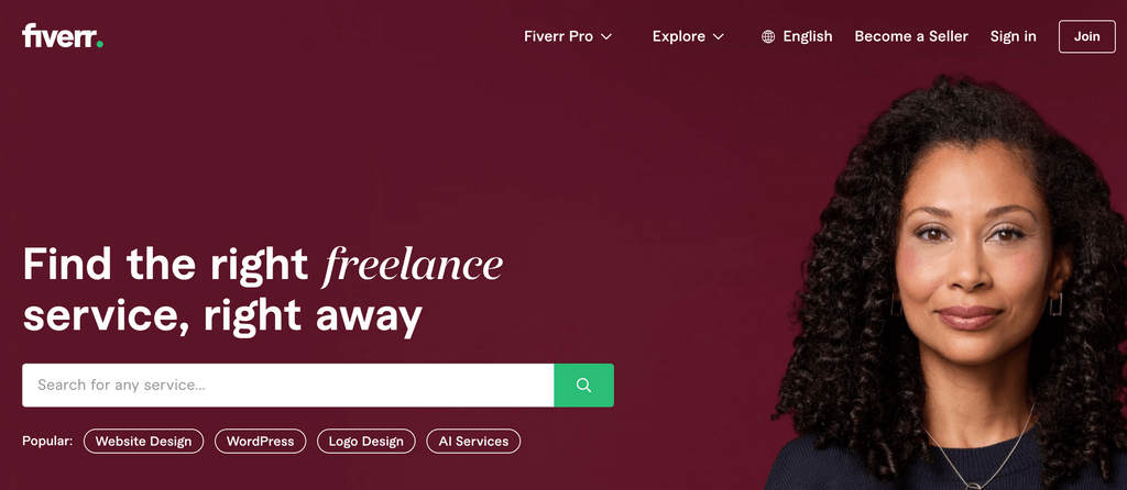 Fiverr freelance services