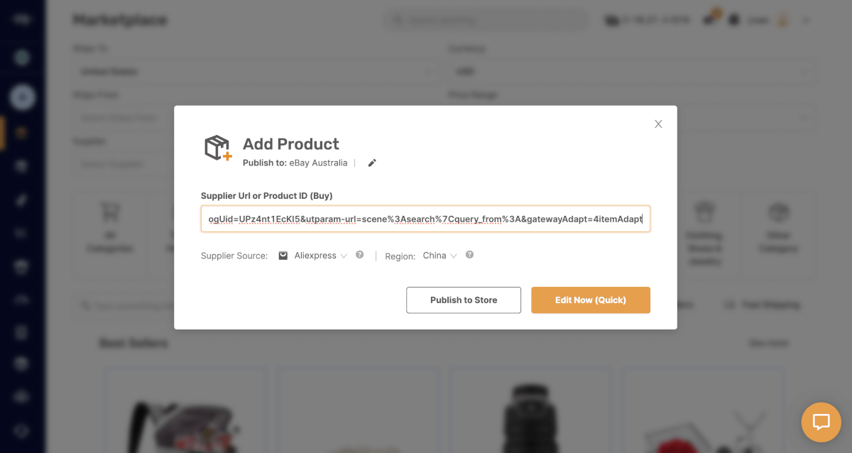 Add Product AutoDS