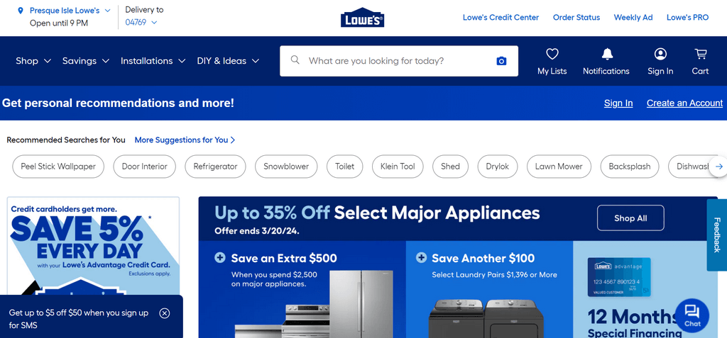 Lowe's American dropshipping supplier